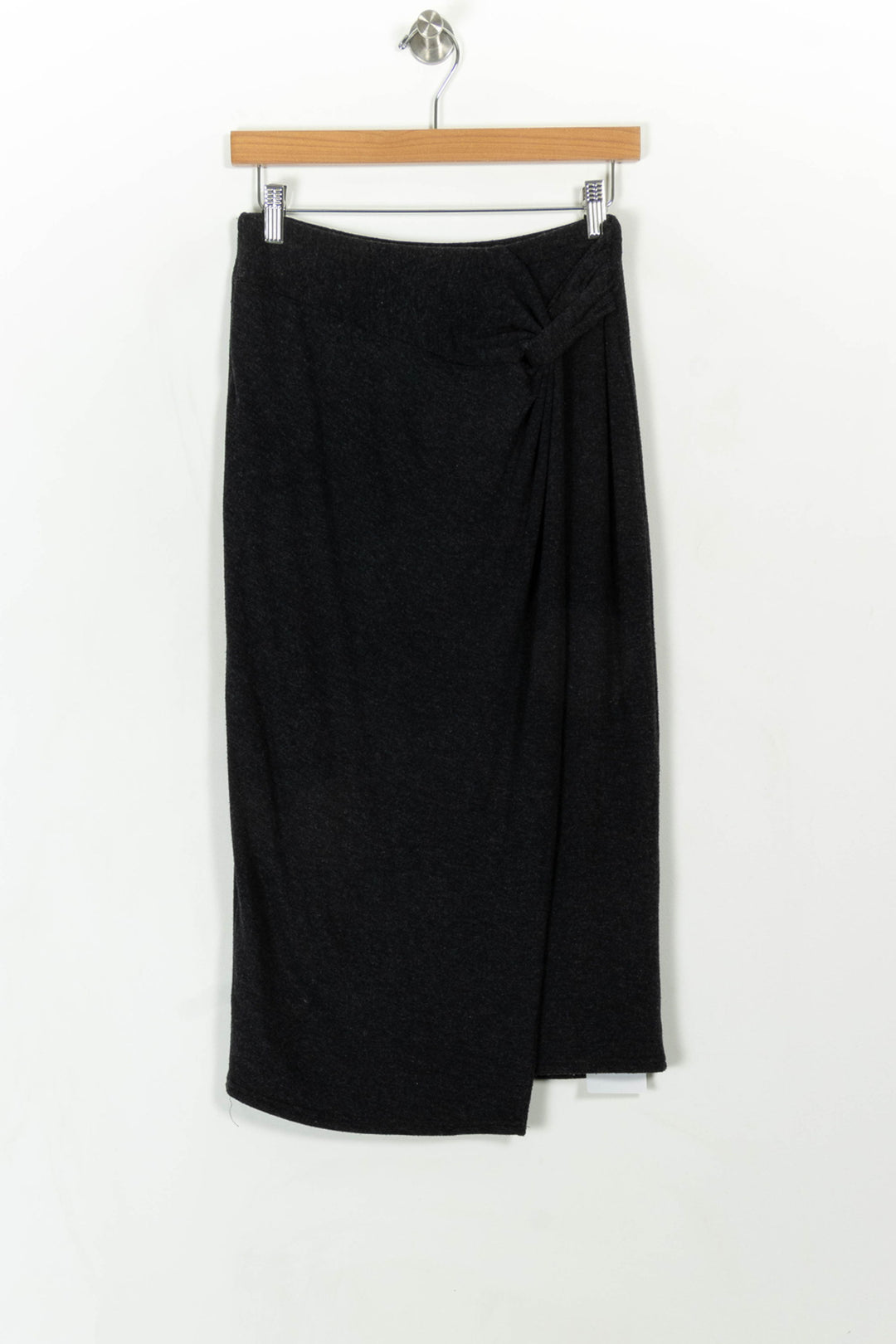 Jupe Midi Grise - Taille S/36 de la marque Maison 123 | PARAD94235 - Vendu par Paradigme - Image 2