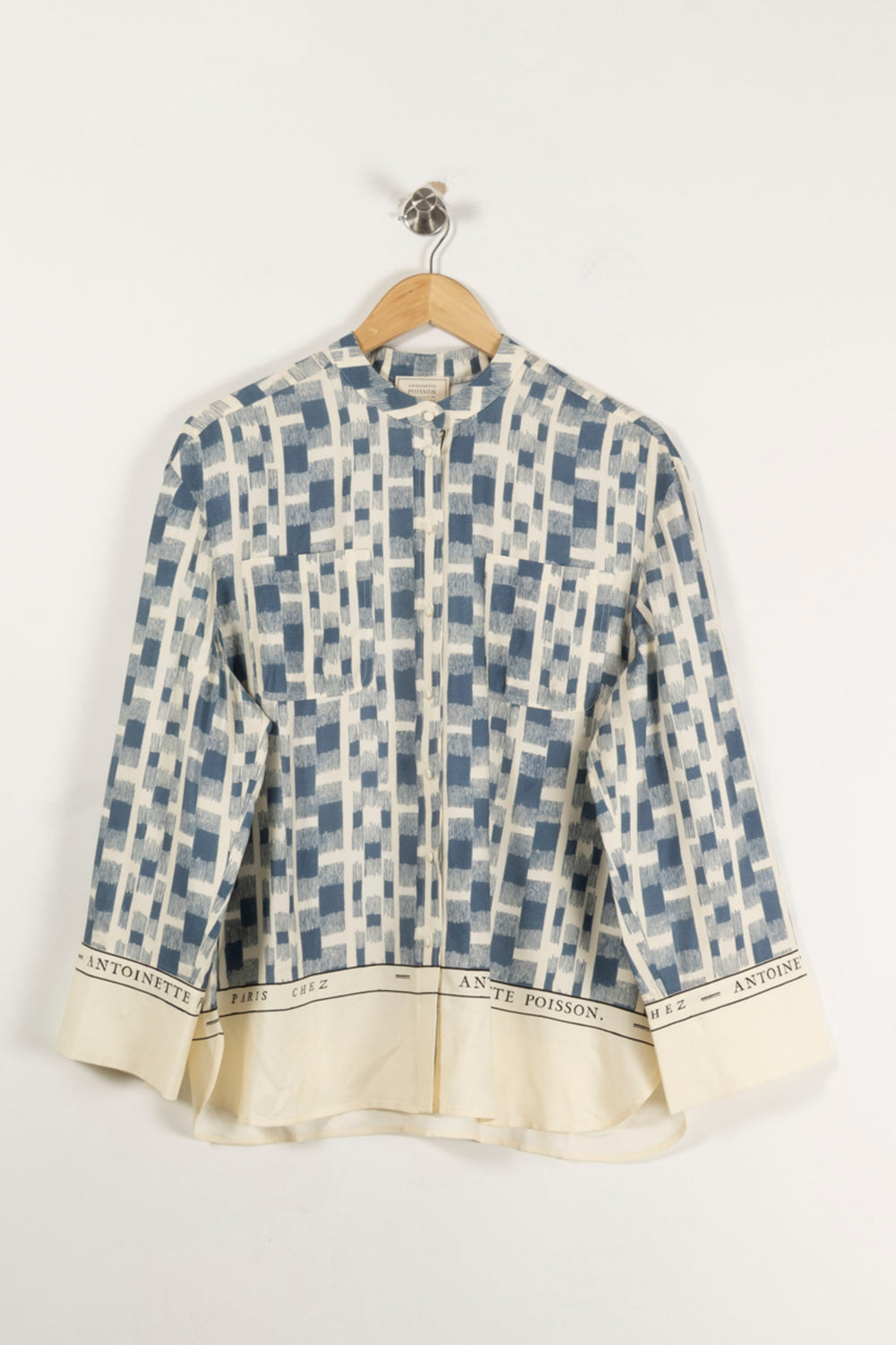 Blouse Bleu et Écru - Taille S/36 de la marque Sézane | PARAD94237 - Vendu par Paradigme - Image 2