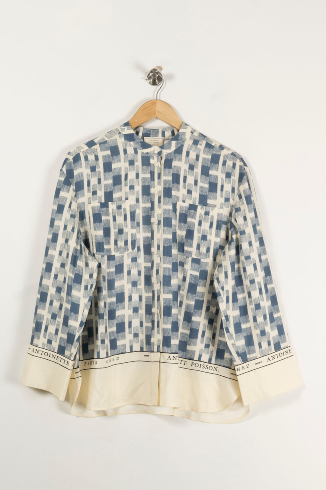 Blouse Bleu et Écru - Taille S/36 de la marque Sézane | PARAD94237 - Vendu par Paradigme - Image 2