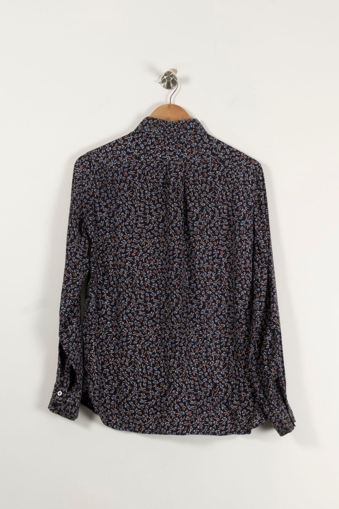 Chemise Fleurie Bleu et Marron - Taille S/36 de la marque Comptoir des Cotonniers | PARAD94238 - Vendu par Paradigme - Image 4