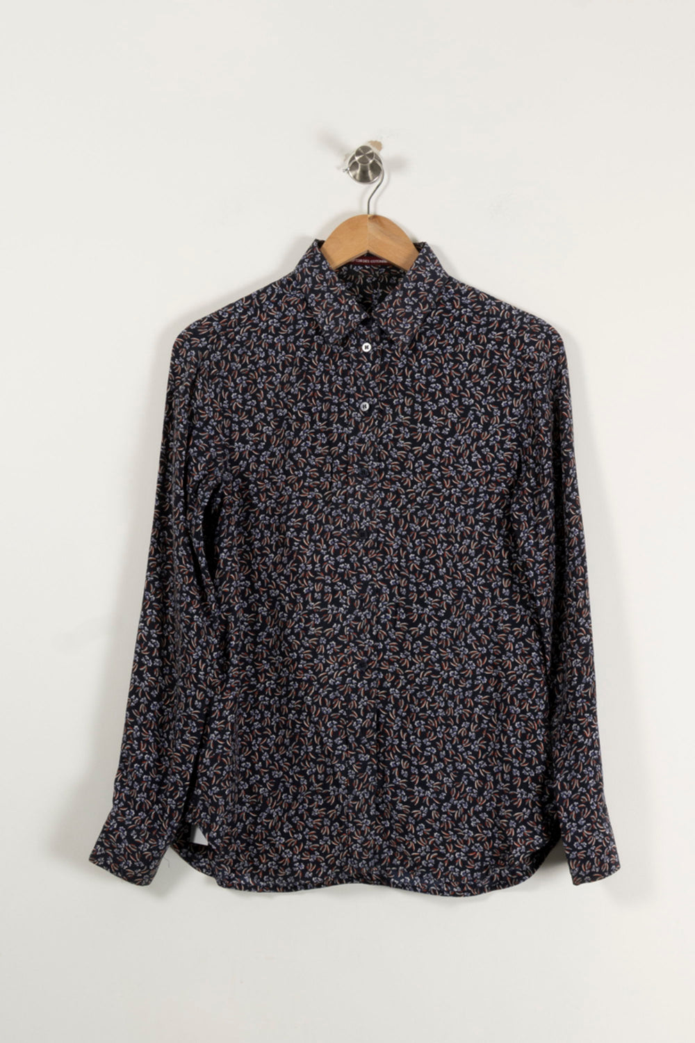 Chemise Fleurie Bleu et Marron - Taille S/36 de la marque Comptoir des Cotonniers | PARAD94238 - Vendu par Paradigme - Image 2