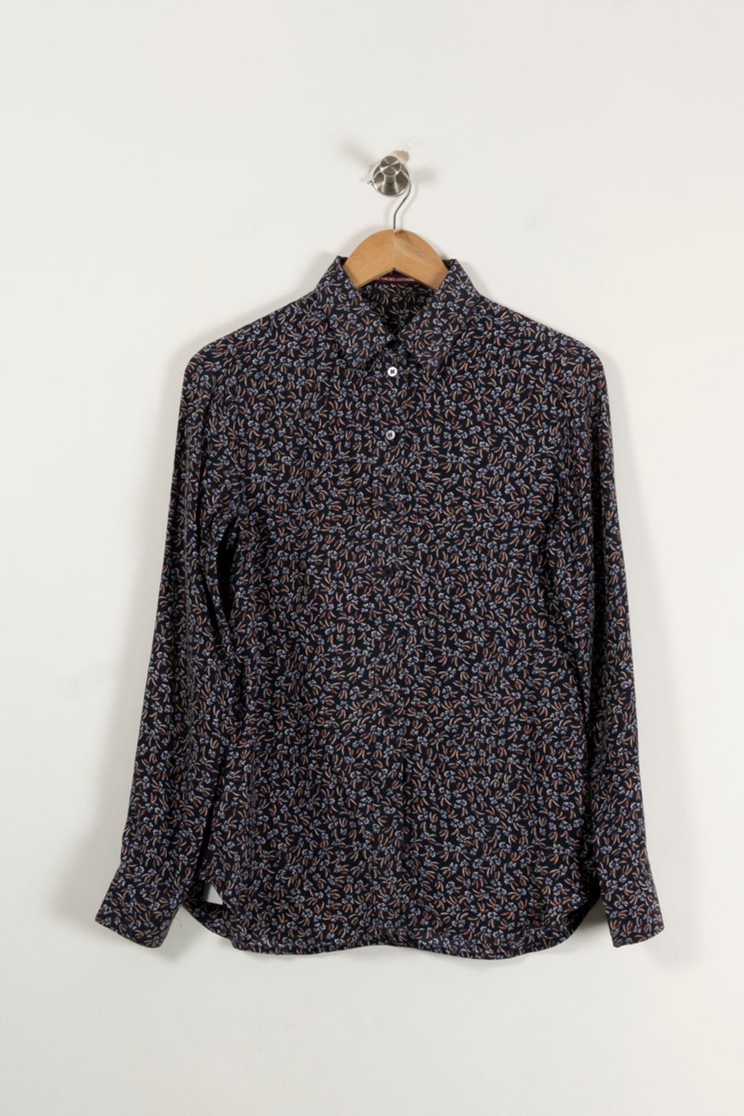 Chemise Fleurie Bleu et Marron - Taille S/36 de la marque Comptoir des Cotonniers | PARAD94238 - Vendu par Paradigme - Image 2