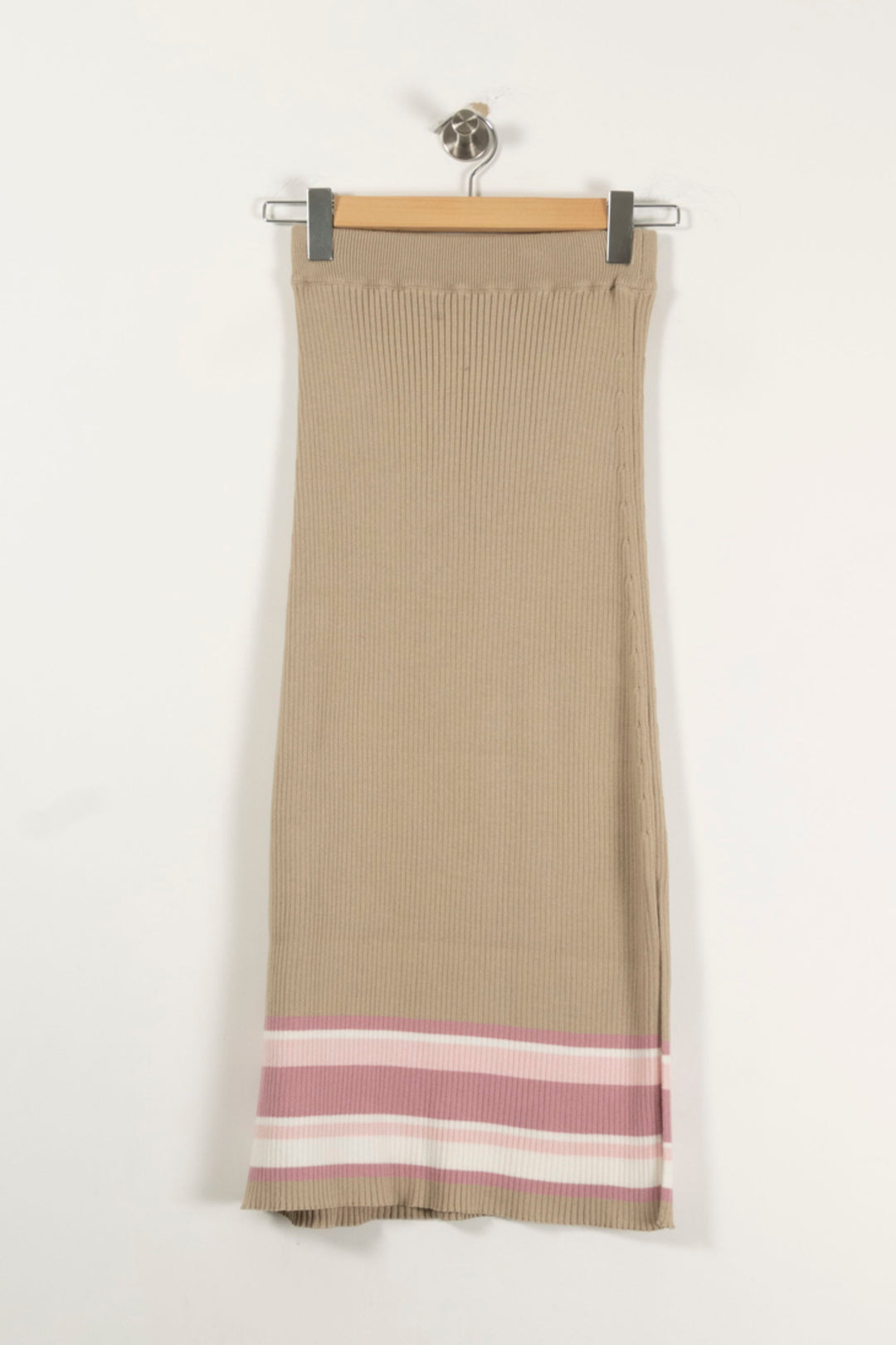 Jupe Longue Beige et Rose - Taille S/36 de la marque Rouje | PARAD94242 - Vendu par Paradigme - Image 2