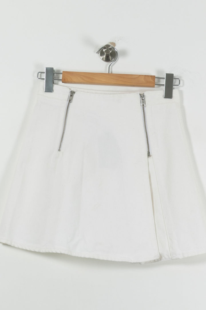 Jupe Courte Blanche - Taille XS/34 de la marque Acne Studios | PARAD94246 - Vendu par Paradigme - Image 2