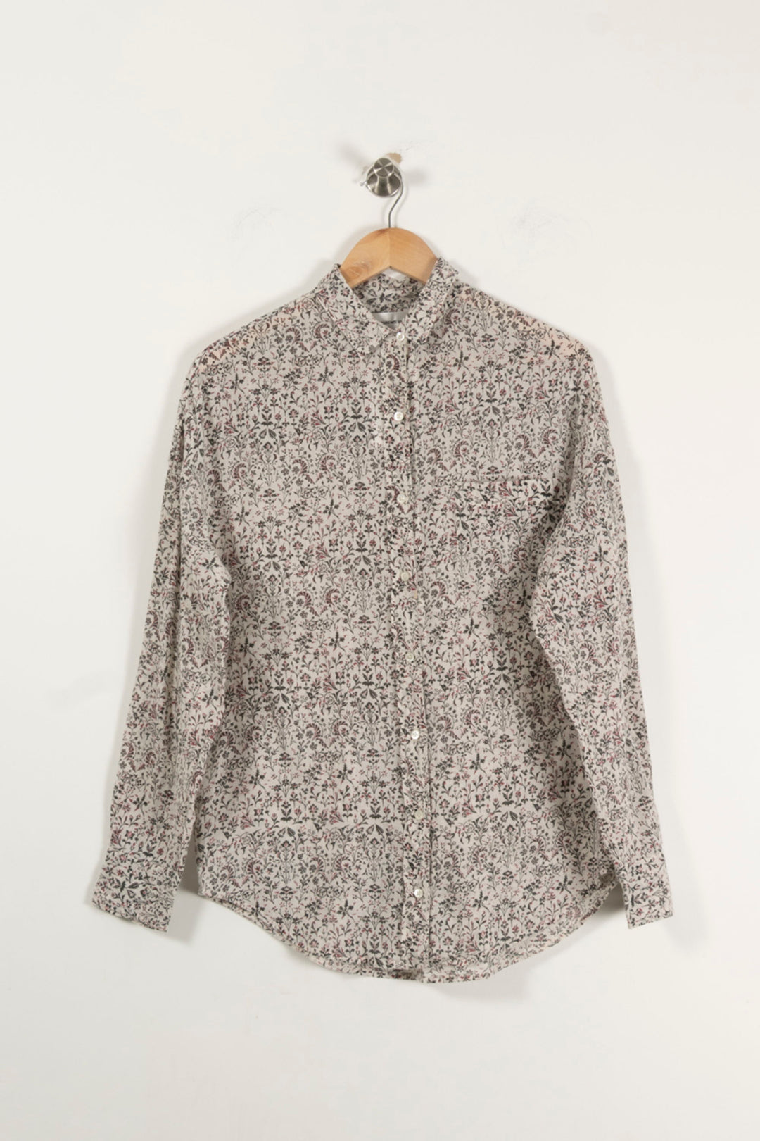 Chemise Imprimée Beige - Taille M/38 de la marque Laurence Bras | PARAD94251 - Vendu par Paradigme - Image 2