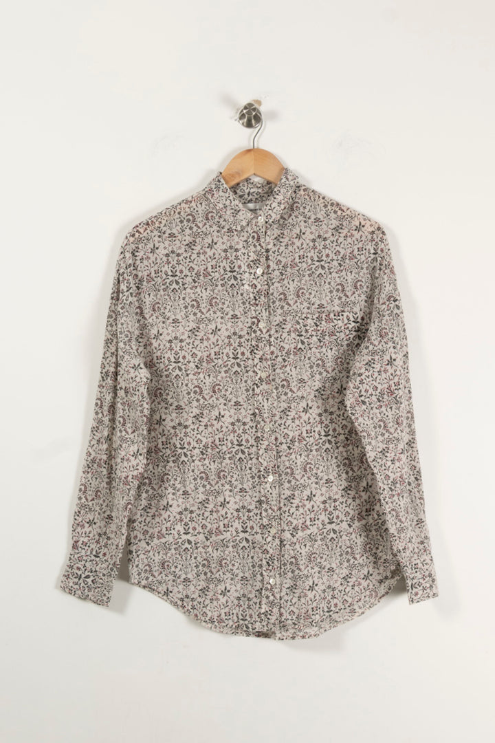 Chemise Imprimée Beige - Taille M/38 de la marque Laurence Bras | PARAD94251 - Vendu par Paradigme - Image 2