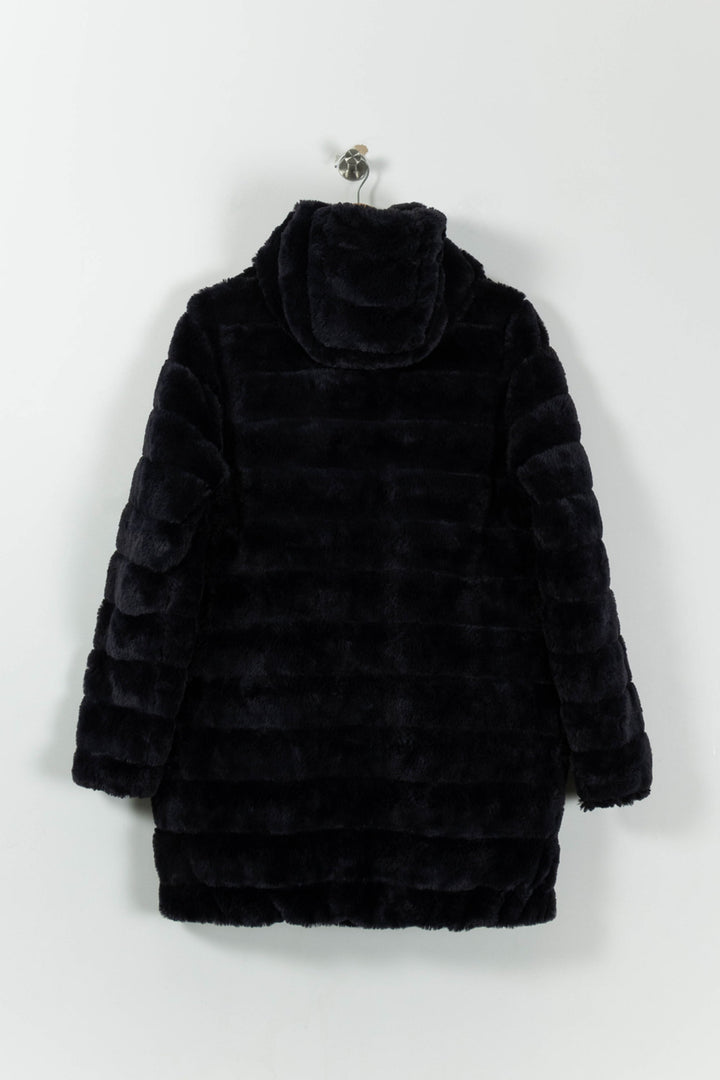 Manteau Fourré Bleu - Taille XL/42 de la marque La Fée Maraboutée | PARAD94258 - Vendu par Paradigme - Image 4