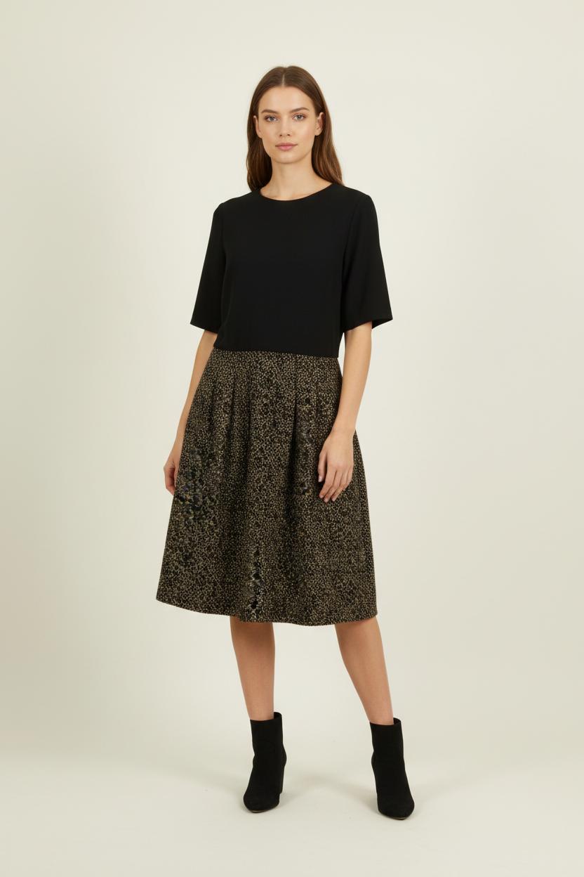 Robe noire et dorée - Taille XS/34 de la marque ba&sh | PARAD94264 - Vendu par Paradigme - Image 1
