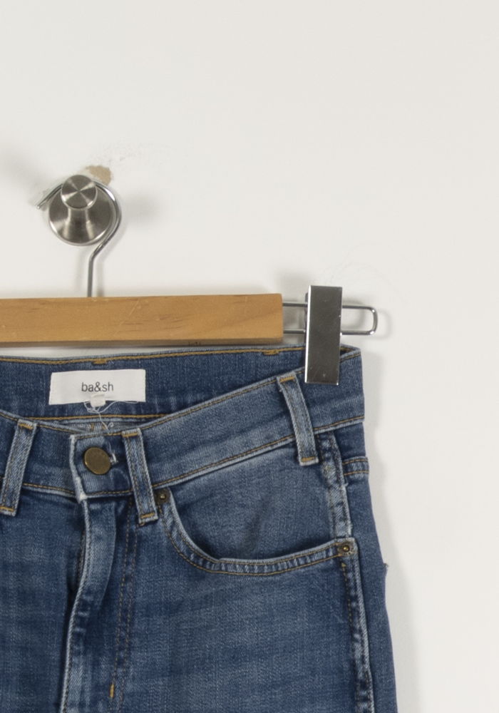 Jean Slim Bleu - Taille XS/34 de la marque ba&sh | PARAD94276 - Vendu par Paradigme - Image 3