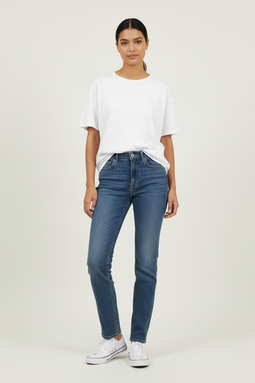 Jean Slim Bleu - Taille XS/34 de la marque ba&sh | PARAD94276 - Vendu par Paradigme - Image 1