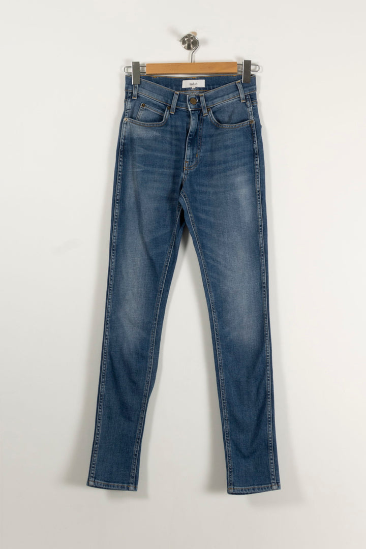 Jean Slim Bleu - Taille XS/34 de la marque ba&sh | PARAD94276 - Vendu par Paradigme - Image 2