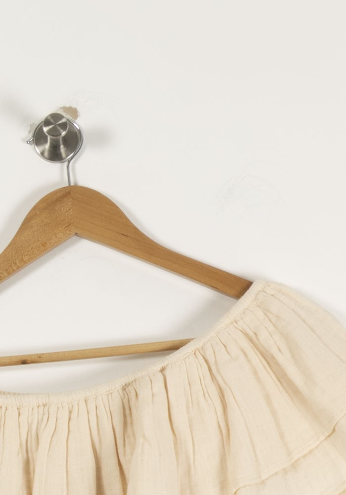 Blouse Beige - Taille XS/34 de la marque Petite Mendigote | PARAD94279 - Vendu par Paradigme - Image 3