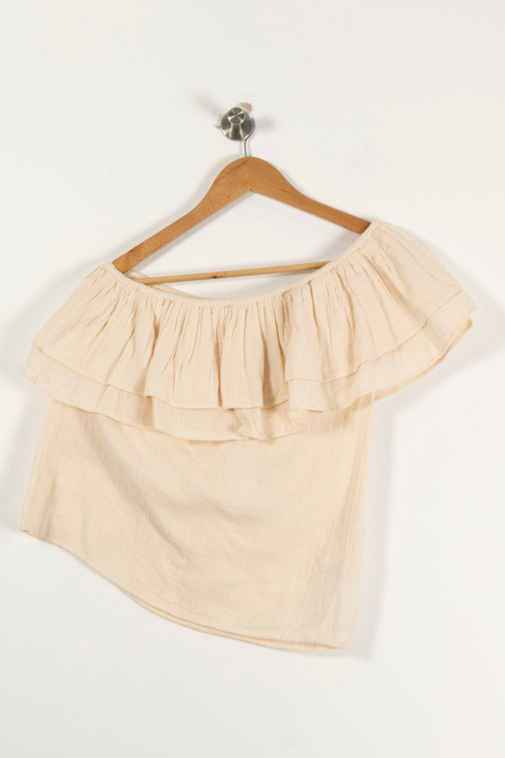 Blouse Beige - Taille XS/34 de la marque Petite Mendigote | PARAD94279 - Vendu par Paradigme - Image 2