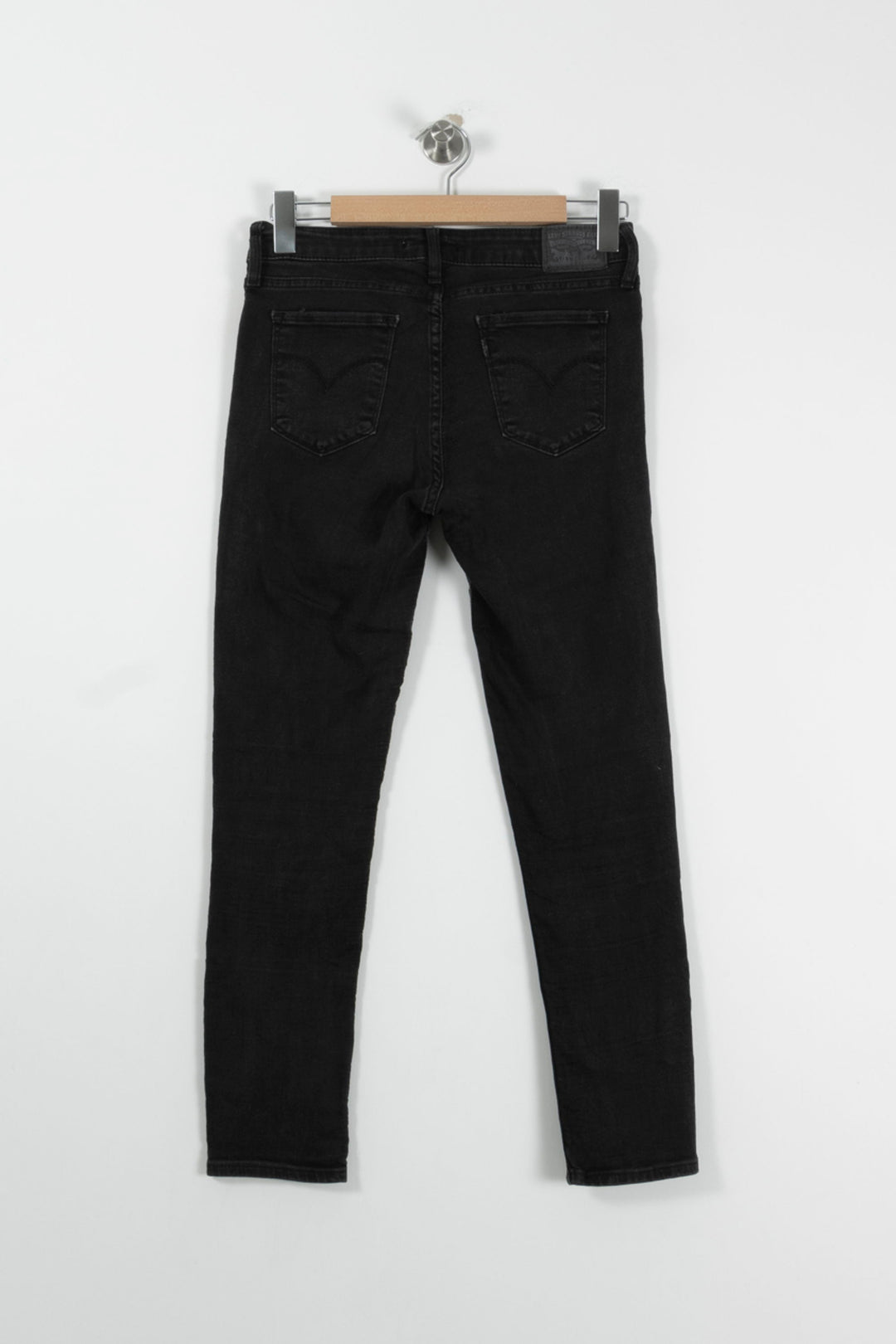 Jean Skinny Noir - Taille M/38 de la marque Levi's | PARAD94280 - Vendu par Paradigme - Image 4