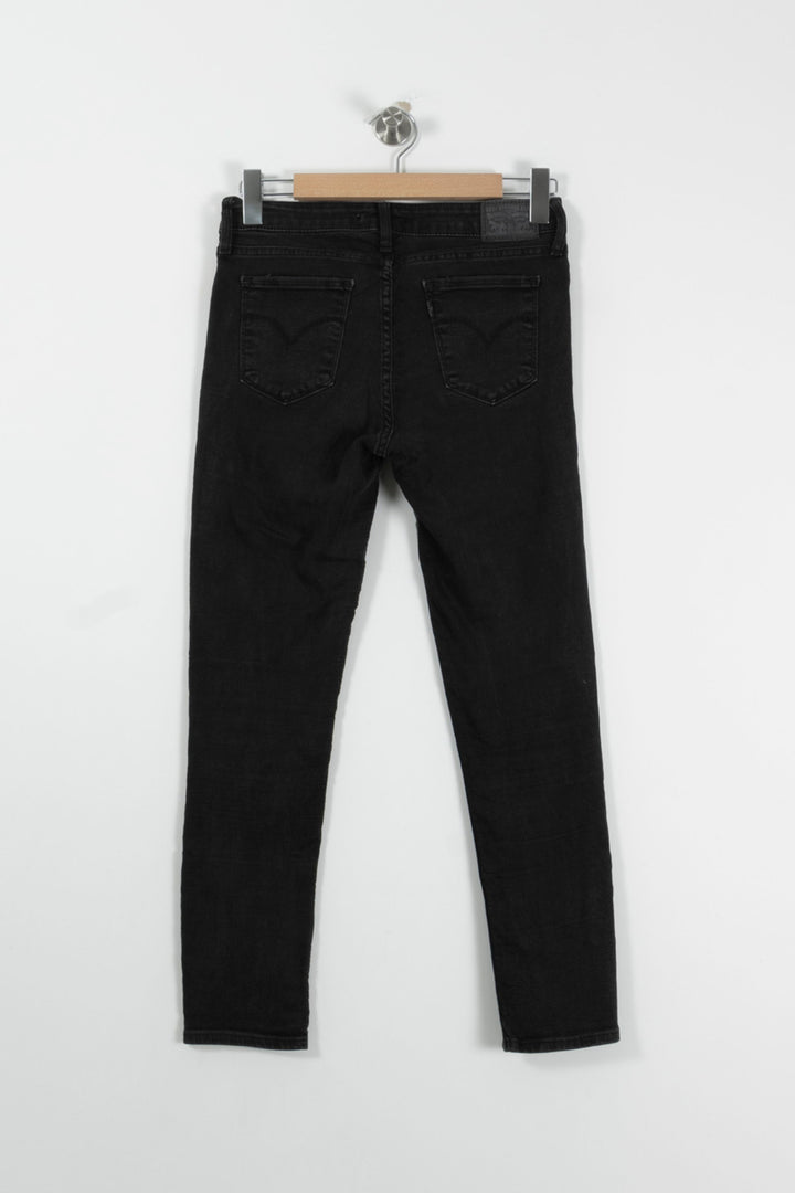 Jean Skinny Noir - Taille M/38 de la marque Levi's | PARAD94280 - Vendu par Paradigme - Image 4