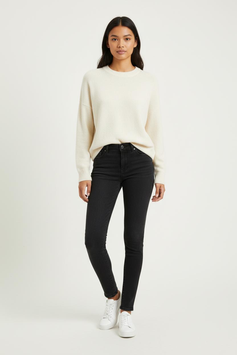 Jean Skinny Noir - Taille M/38 de la marque Levi's | PARAD94280 - Vendu par Paradigme - Image 1