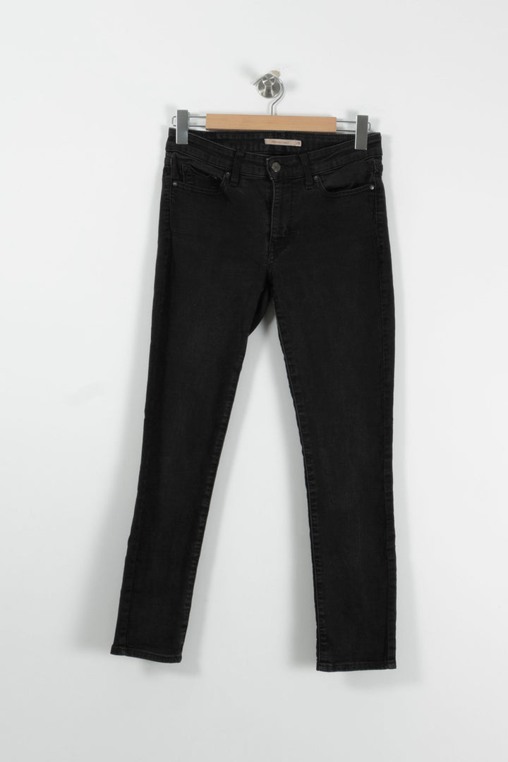 Jean Skinny Noir - Taille M/38 de la marque Levi's | PARAD94280 - Vendu par Paradigme - Image 2