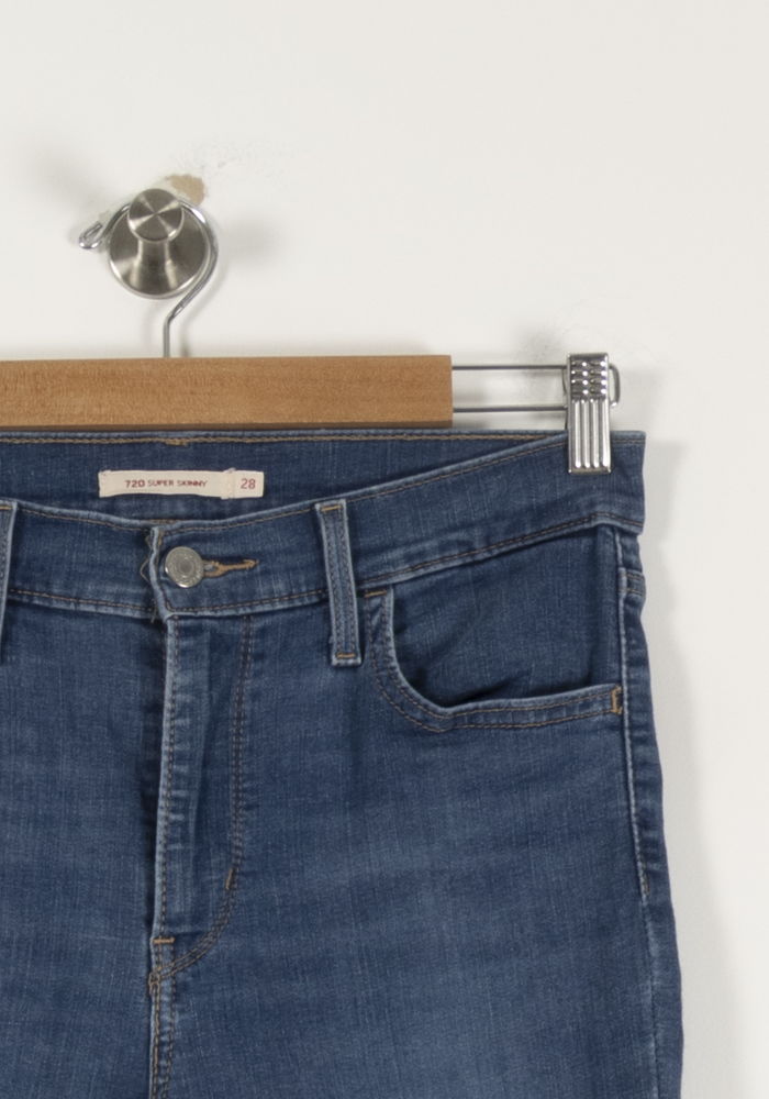 Jean Skinny Bleu - Taille M/38 de la marque Levi's | PARAD94282 - Vendu par Paradigme - Image 3