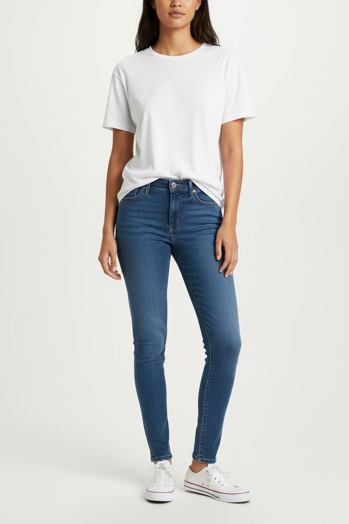 Jean Skinny Bleu - Taille M/38 de la marque Levi's | PARAD94282 - Vendu par Paradigme - Image 1