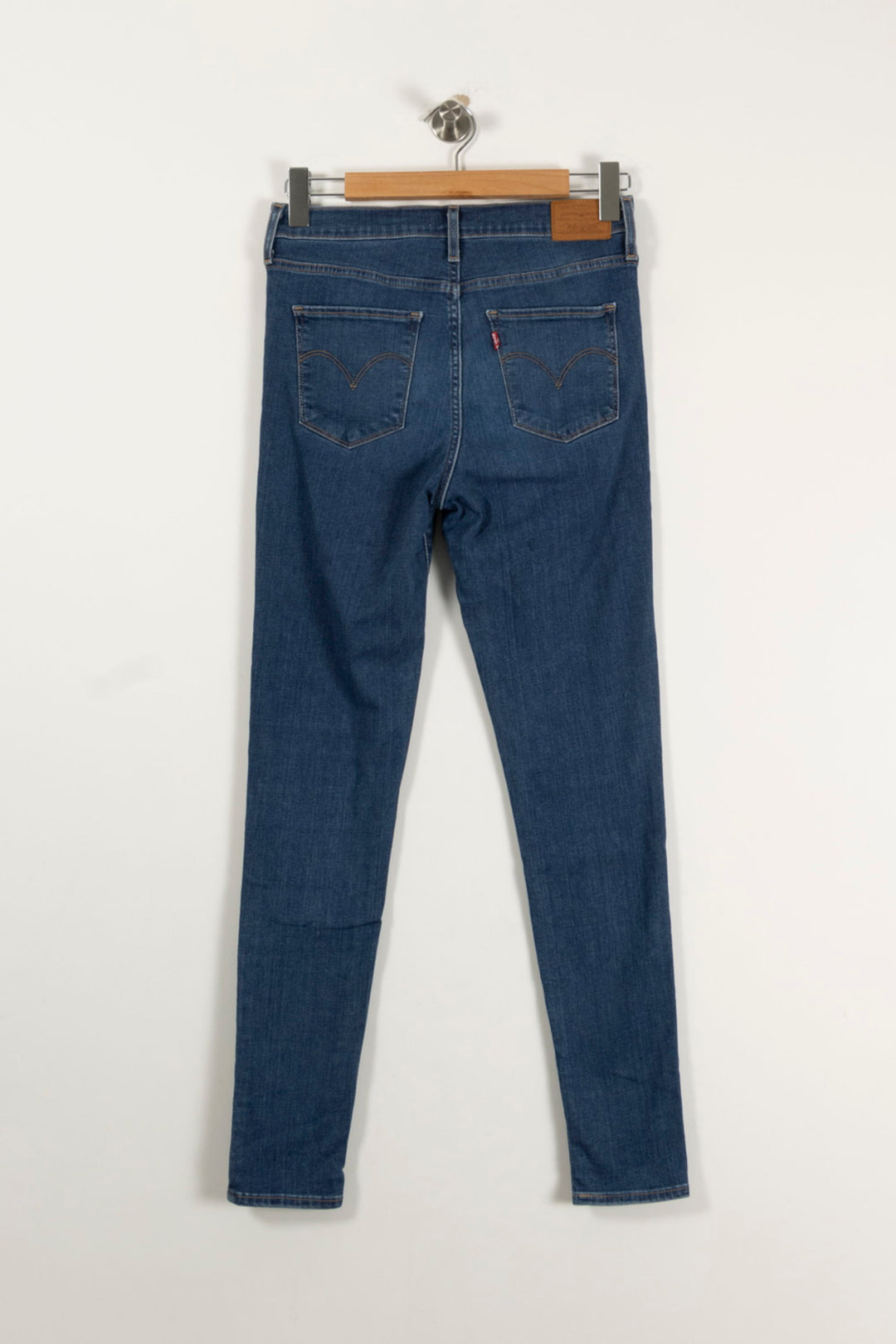 Jean Skinny Bleu - Taille M/38 de la marque Levi's | PARAD94283 - Vendu par Paradigme - Image 4