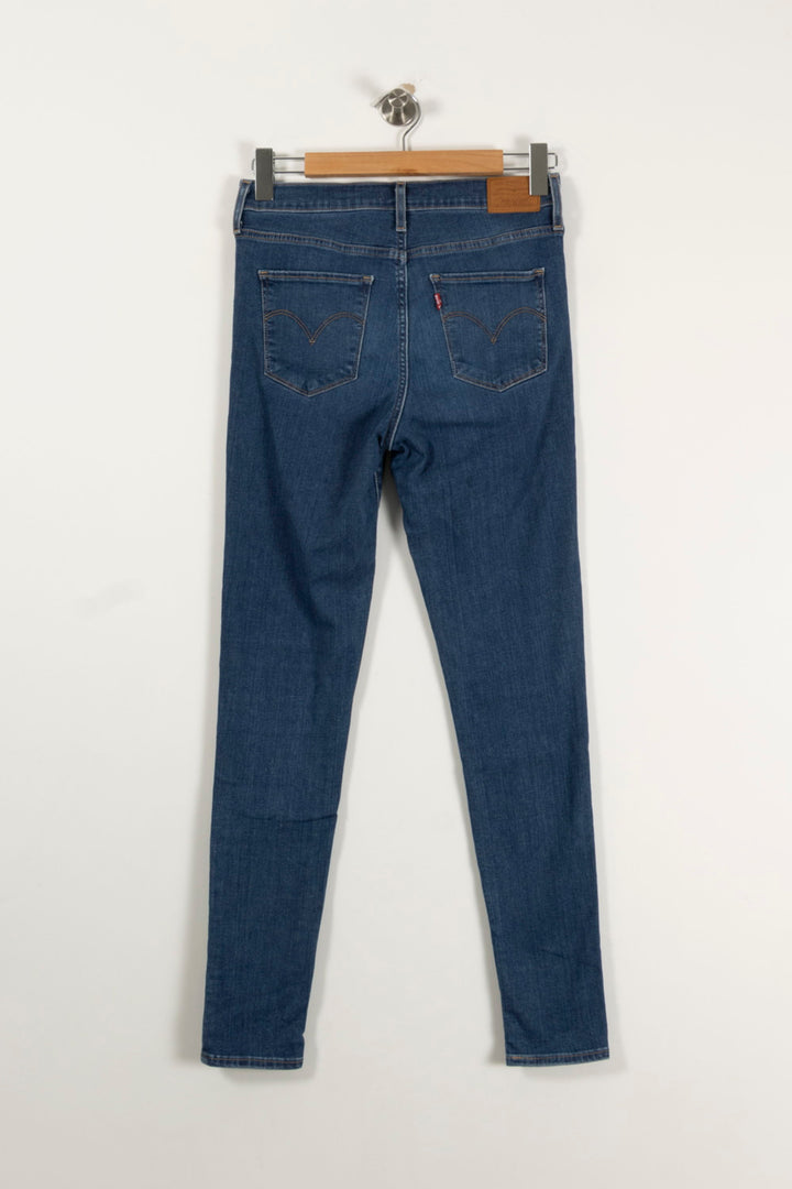 Jean Skinny Bleu - Taille M/38 de la marque Levi's | PARAD94283 - Vendu par Paradigme - Image 4