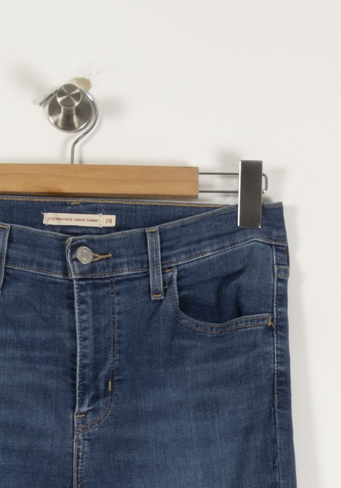 Jean Skinny Bleu - Taille M/38 de la marque Levi's | PARAD94283 - Vendu par Paradigme - Image 3