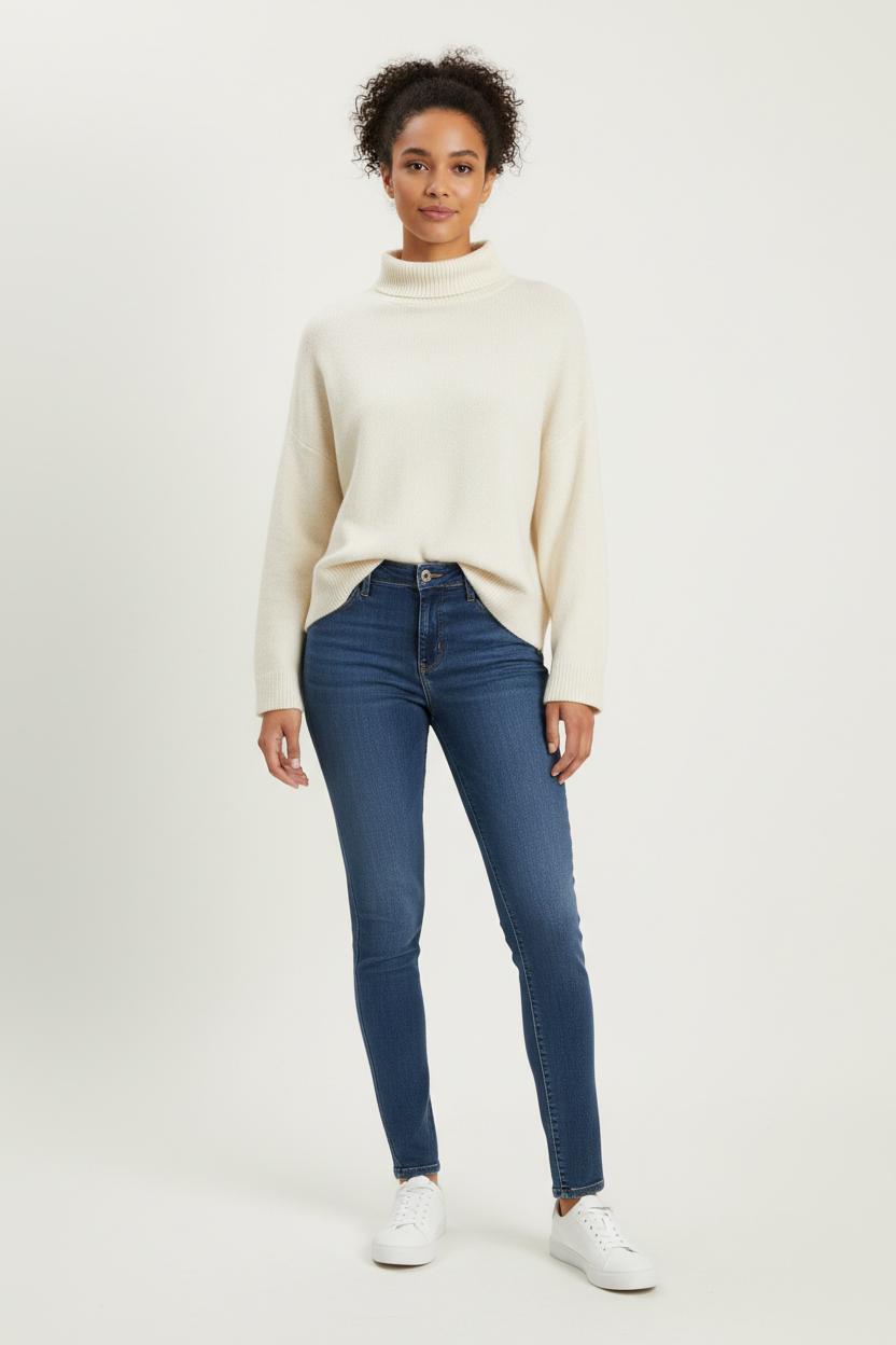 Jean Skinny Bleu - Taille M/38 de la marque Levi's | PARAD94283 - Vendu par Paradigme - Image 1