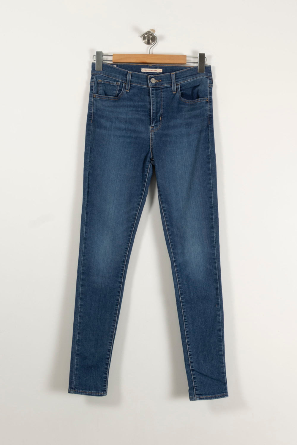 Jean Skinny Bleu - Taille M/38 de la marque Levi's | PARAD94283 - Vendu par Paradigme - Image 2