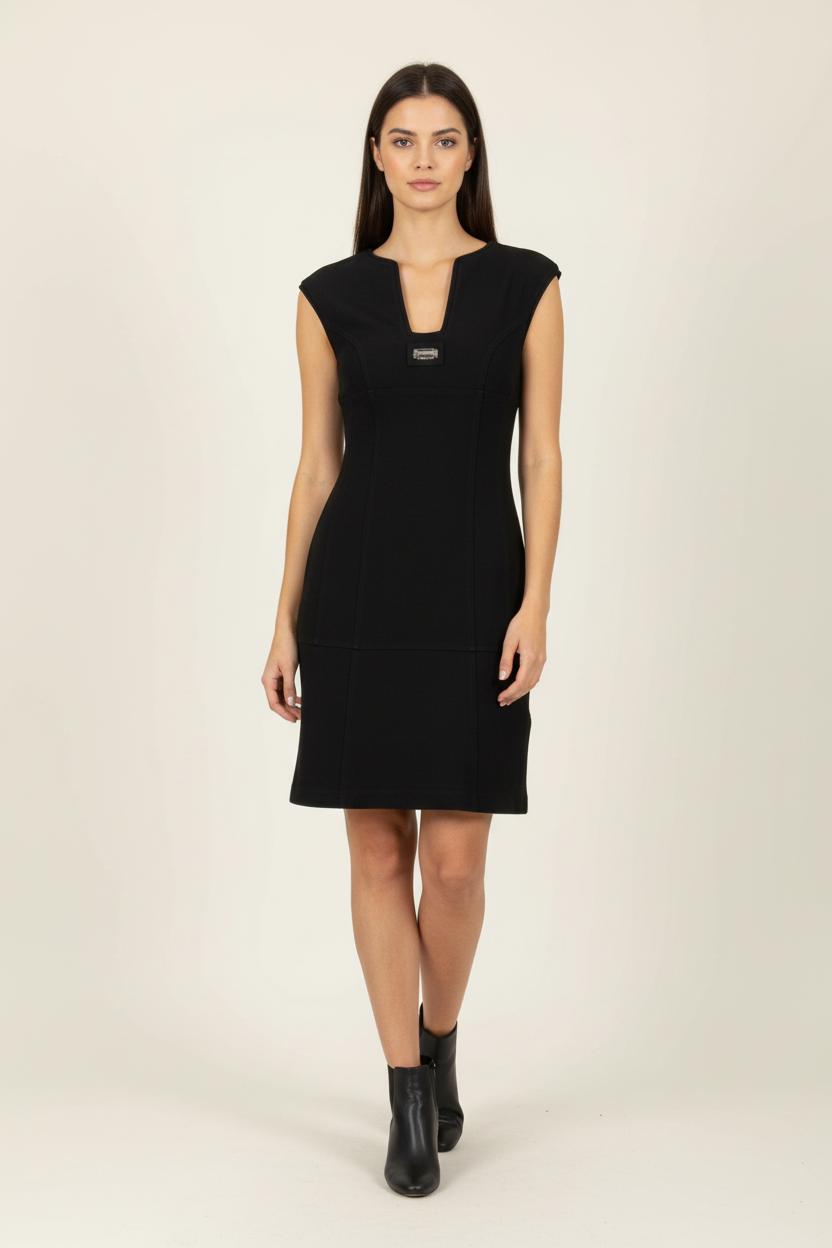 Robe Noire - Taille XL/42 de la marque Liu Jo | PARAD94285 - Vendu par Paradigme - Image 1