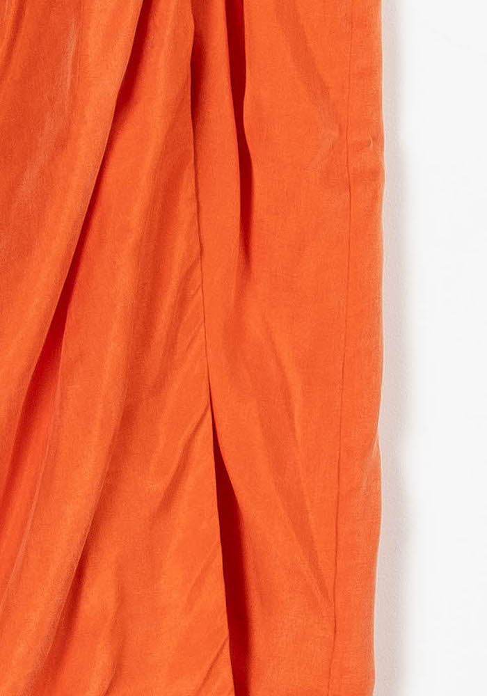 Jupe Midi Orange - Taille M/38 de la marque Valentine Gauthier | PARAD94293 - Vendu par Paradigme - Image 3