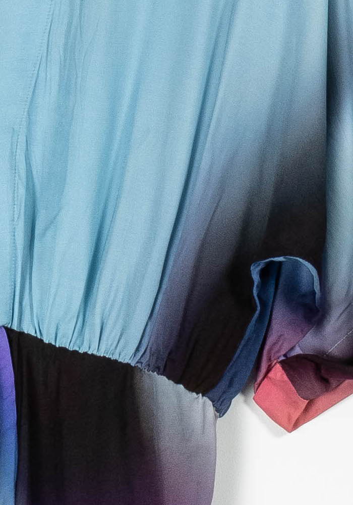Robe Midi Bleu et Violet - Taille L/40 de la marque Valentine Gauthier | PARAD94295 - Vendu par Paradigme - Image 3
