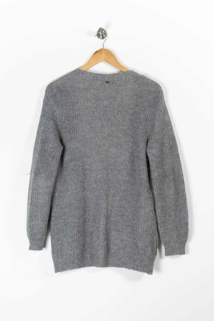 Cardigan Gris - Taille S/36 de la marque IKKS | PARAD94297 - Vendu par Paradigme - Image 4