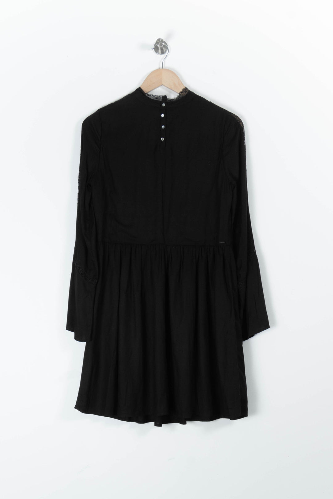 Robe Courte Noire - Taille S/36 de la marque IKKS | PARAD94299 - Vendu par Paradigme - Image 4