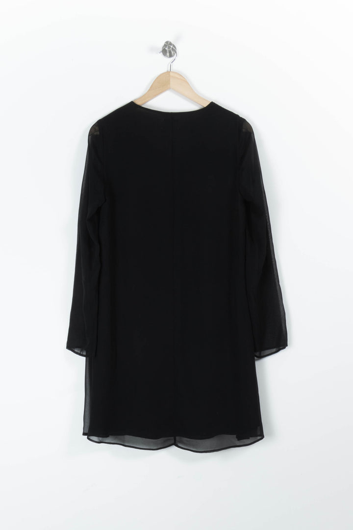 Robe Noire - Taille S/36 de la marque Claudie Pierlot | PARAD94304 - Vendu par Paradigme - Image 4
