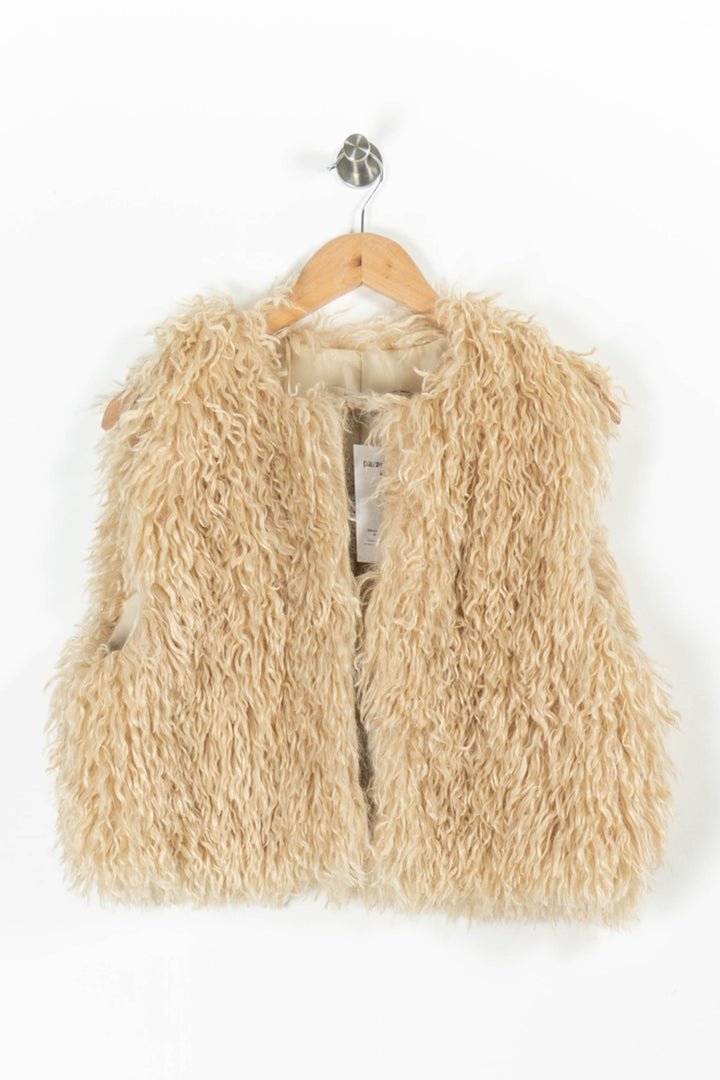 Gilet Sans Manches Beige - Taille M/38 de la marque La Fée Maraboutée | PARAD94305 - Vendu par Paradigme - Image 2