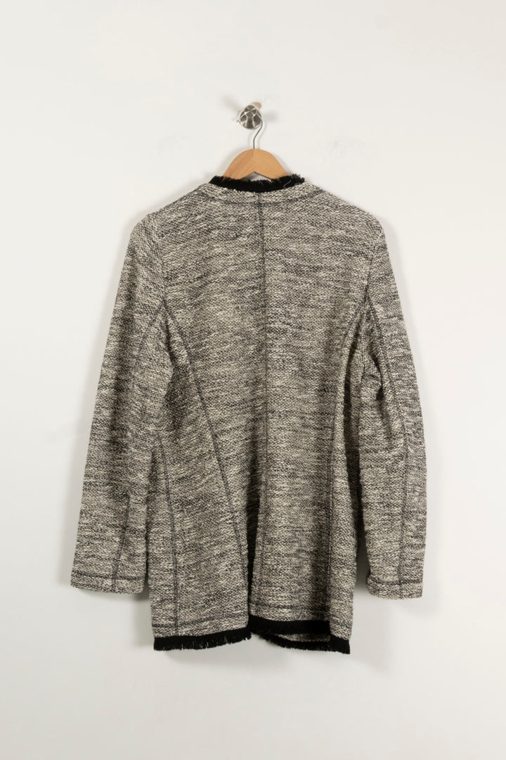 Veste Tweed Grise et Noire - Taille XXXL/46 de la marque Weill | PARAD94306 - Vendu par Paradigme - Image 4