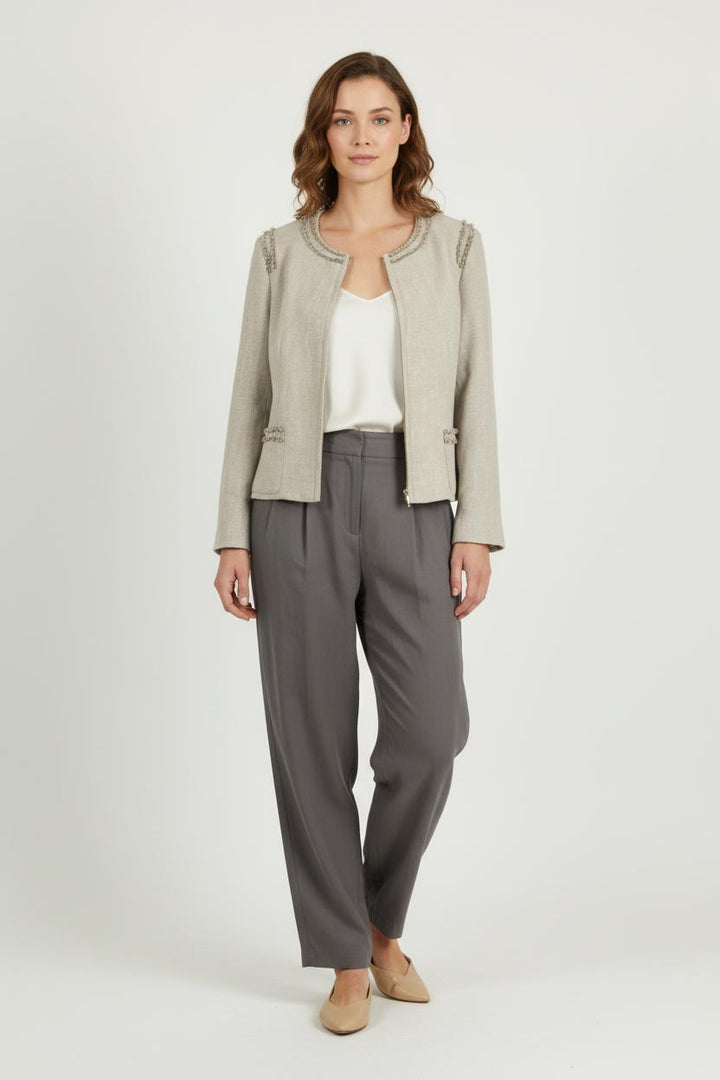 Veste Courte Beige - Taille XXXL/46 de la marque Weill | PARAD94308 - Vendu par Paradigme - Image 1
