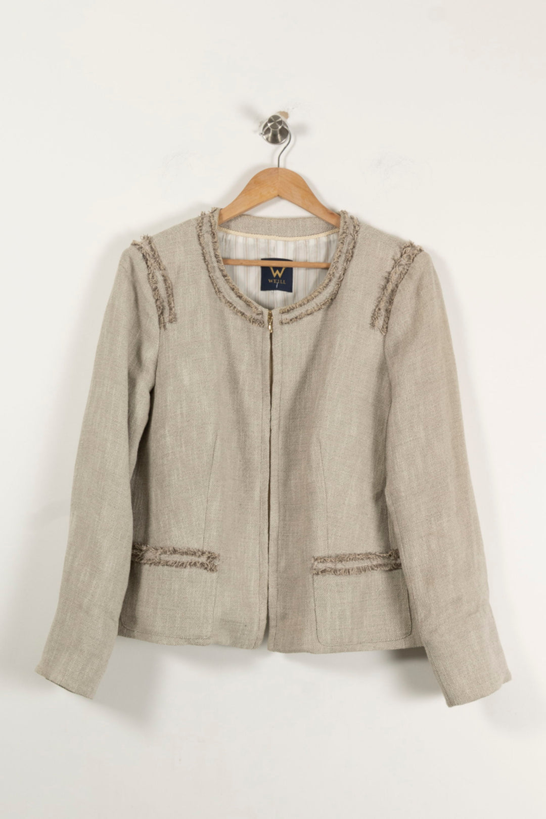Veste Courte Beige - Taille XXXL/46 de la marque Weill | PARAD94308 - Vendu par Paradigme - Image 2