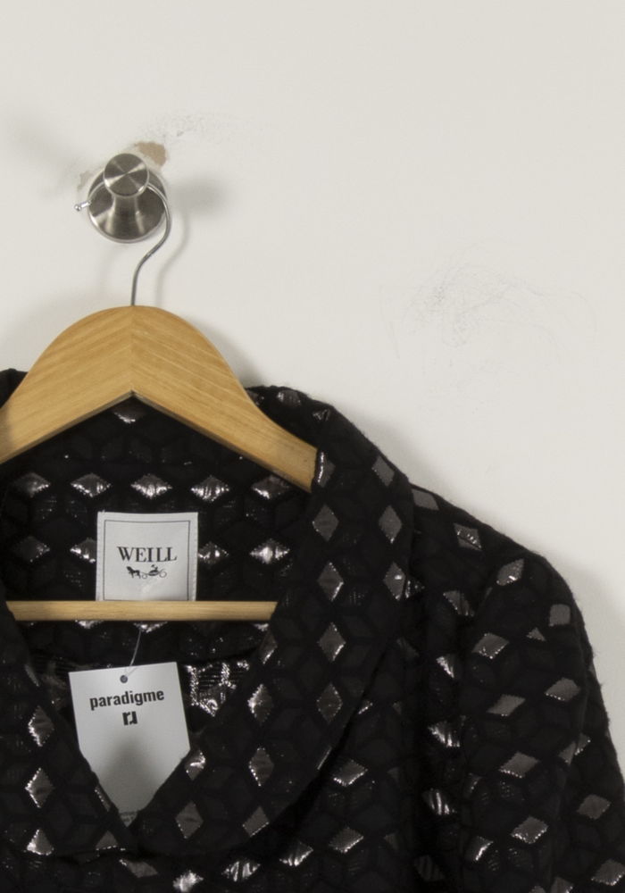 Veste Courte Noire - Taille XXXL/46 de la marque Weill | PARAD94309 - Vendu par Paradigme - Image 3