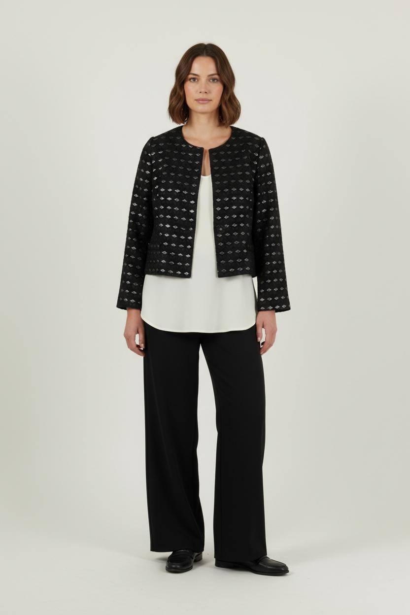 Veste Courte Noire - Taille XXXL/46 de la marque Weill | PARAD94309 - Vendu par Paradigme - Image 1