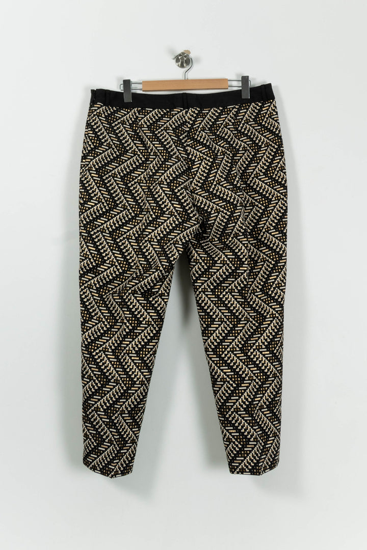 Pantalon Noir et Beige - Taille XXXL/46 de la marque Weill | PARAD94311 - Vendu par Paradigme - Image 4