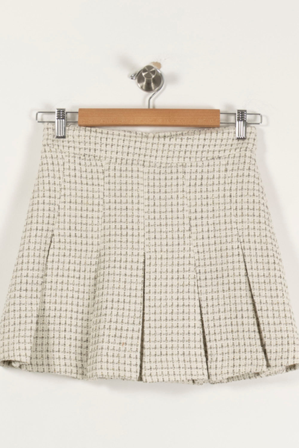 Jupe Plissée Beige - Taille S/36 de la marque Kookai | PARAD94315 - Vendu par Paradigme - Image 2
