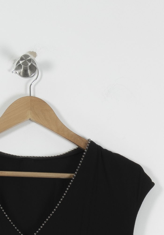 Robe Courte Noire - Taille XS/34 de la marque IKKS | PARAD94316 - Vendu par Paradigme - Image 3