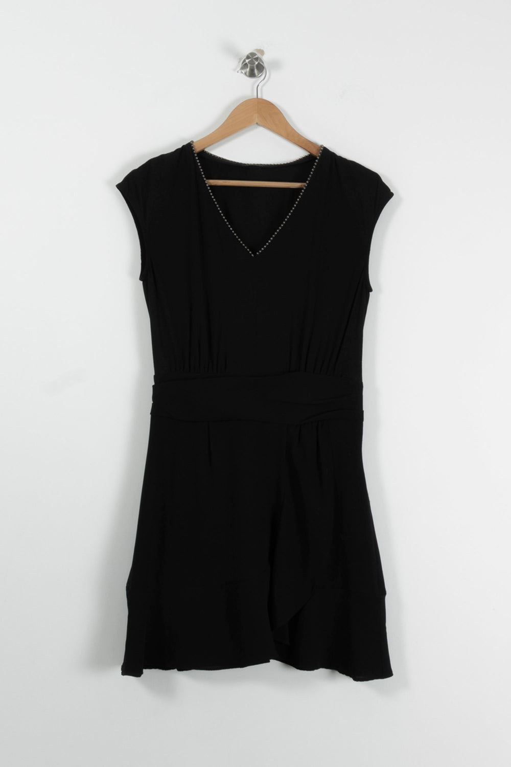 Robe Courte Noire - Taille XS/34 de la marque IKKS | PARAD94316 - Vendu par Paradigme - Image 2
