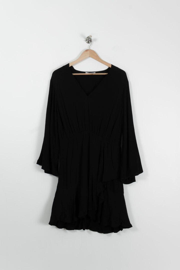 Robe Courte Noire - Taille M/38 de la marque ZAPA | PARAD94325 - Vendu par Paradigme - Image 2