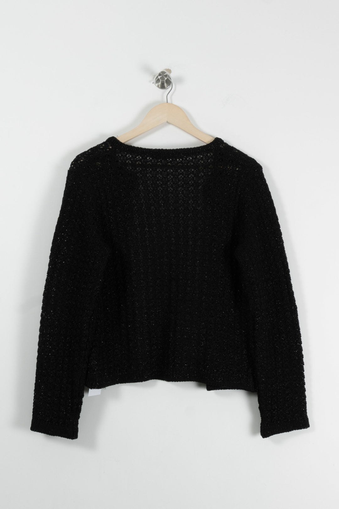 Gilet Noir - Taille L/40 de la marque La Fée Maraboutée | PARAD94327 - Vendu par Paradigme - Image 4