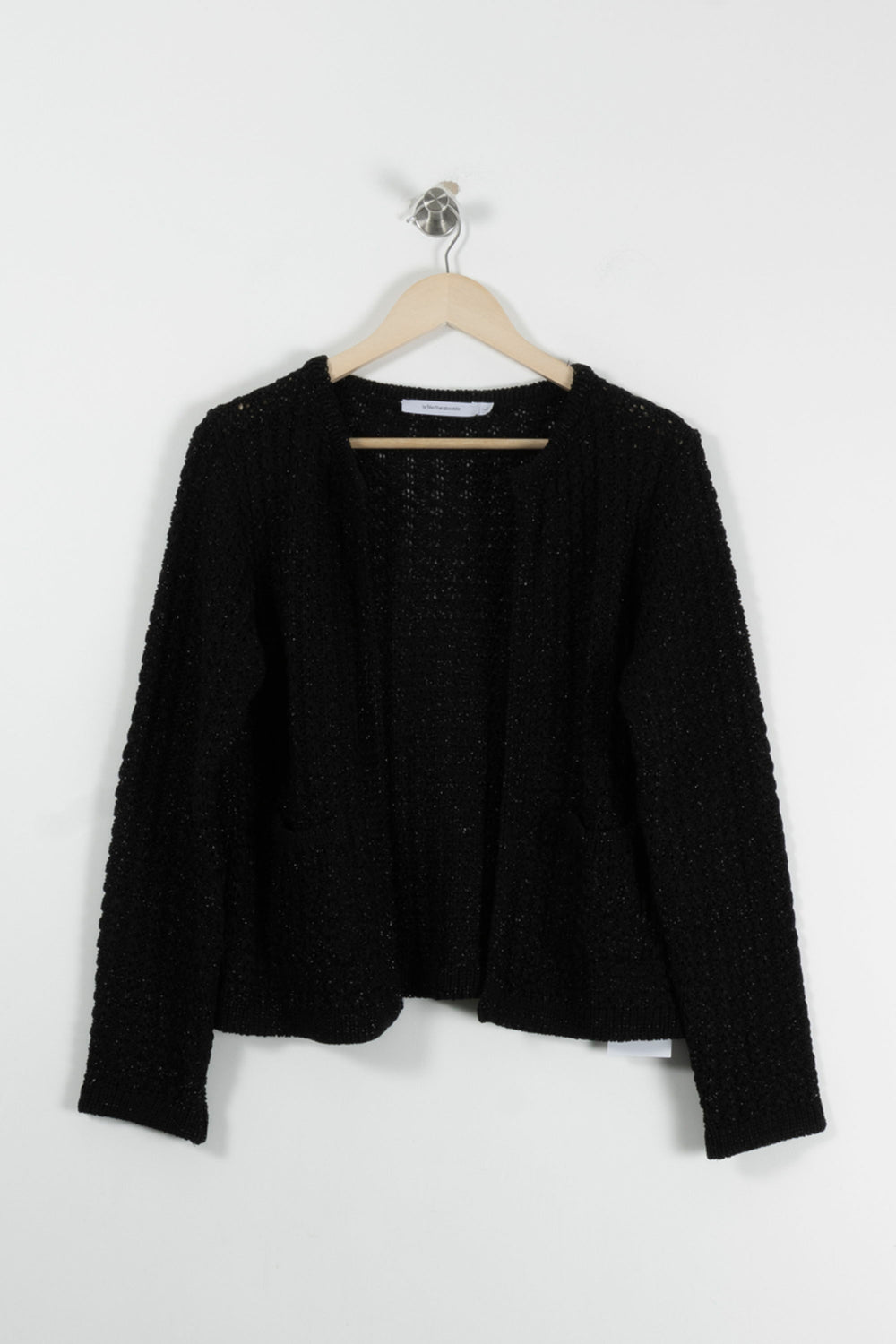 Gilet Noir - Taille L/40 de la marque La Fée Maraboutée | PARAD94327 - Vendu par Paradigme - Image 2