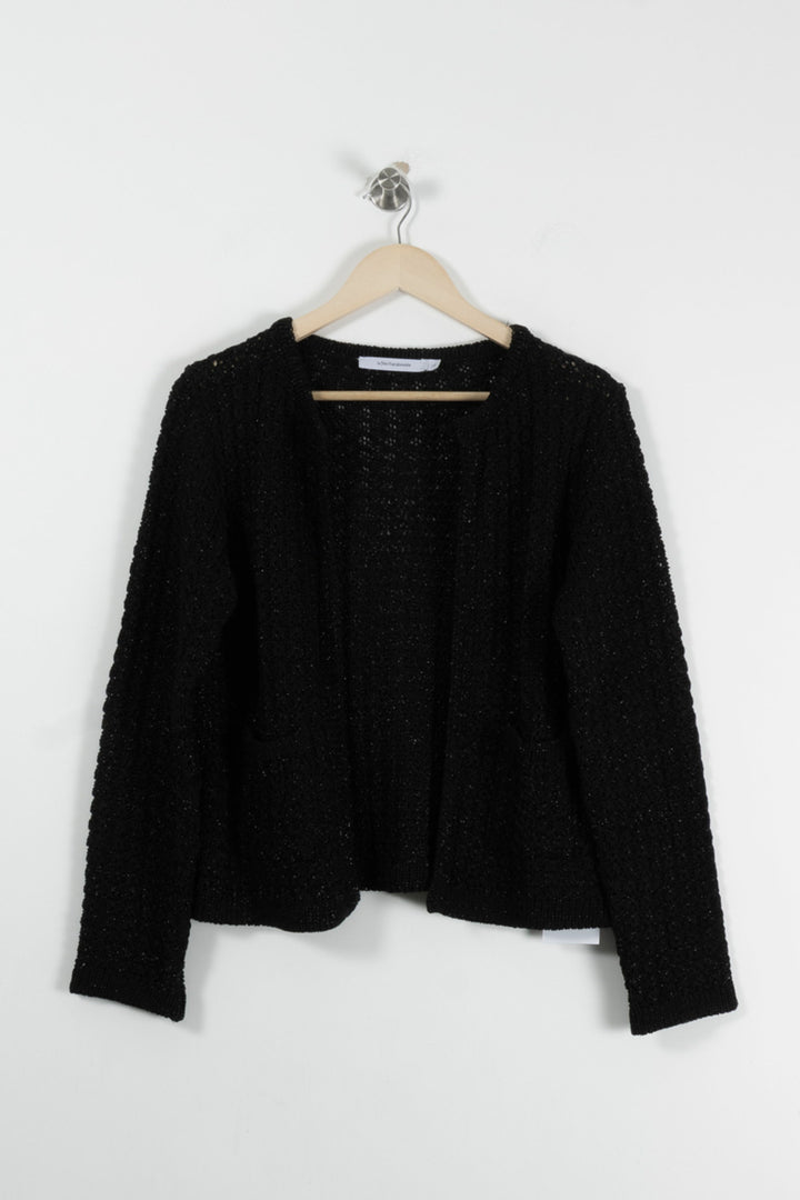 Gilet Noir - Taille L/40 de la marque La Fée Maraboutée | PARAD94327 - Vendu par Paradigme - Image 2