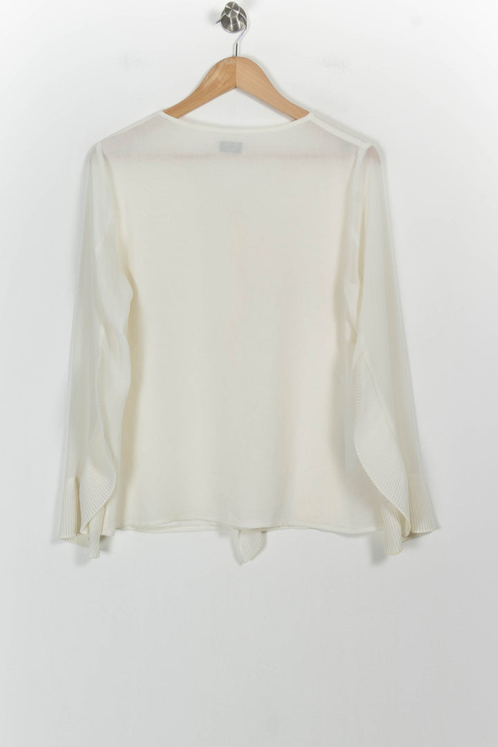 Blouse Volantée Blanche - Taille XL/42 de la marque Weill | PARAD94332 - Vendu par Paradigme - Image 4