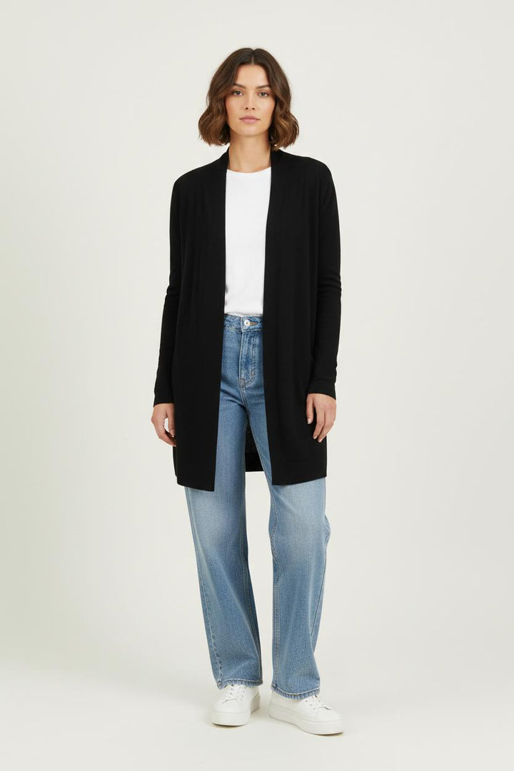 Gilet Noir - Taille XS/34 de la marque La Fée Maraboutée | PARAD94333 - Vendu par Paradigme - Image 1